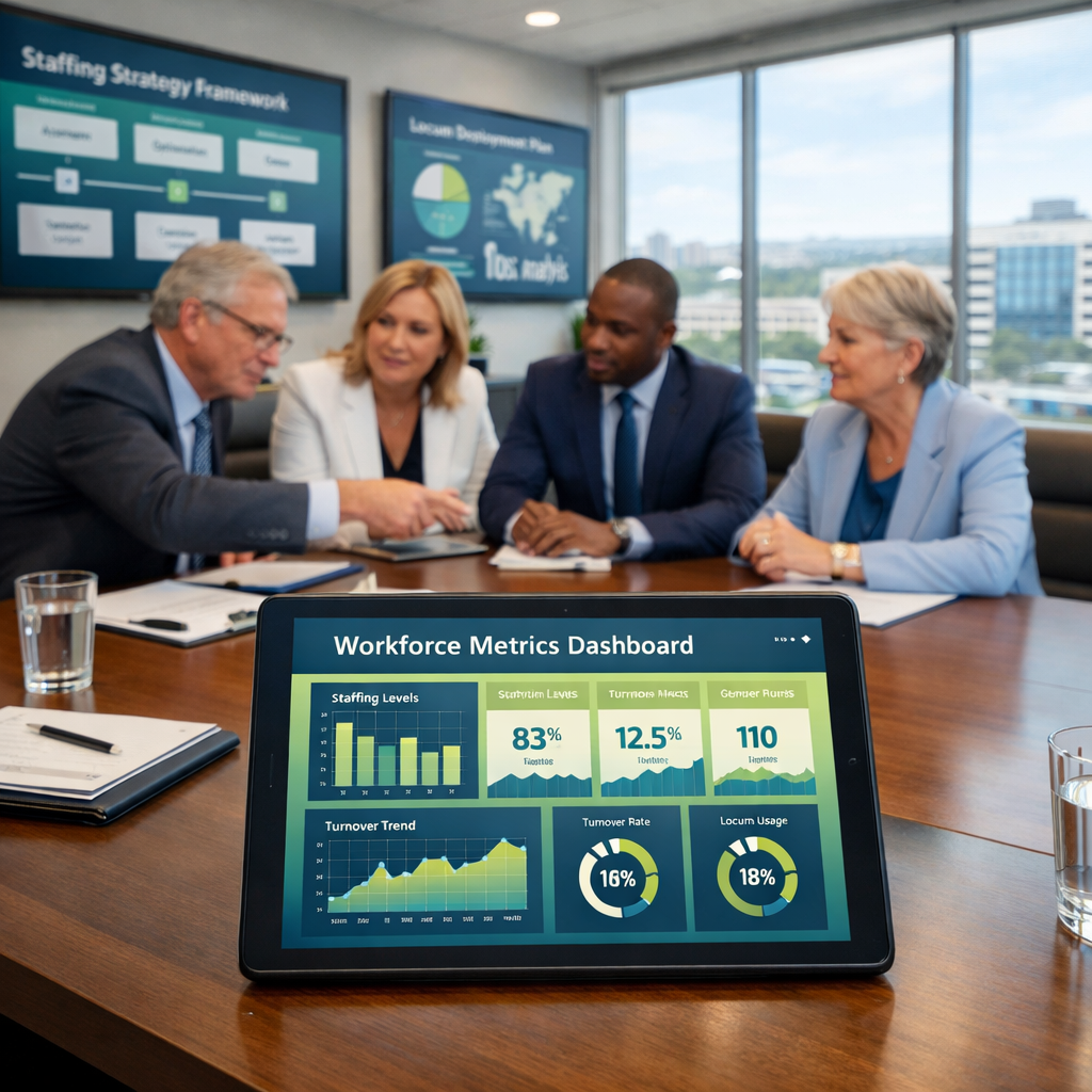 Closing the Staffing Gap: A Strategic Workforce Blueprint for Healthcare Executives